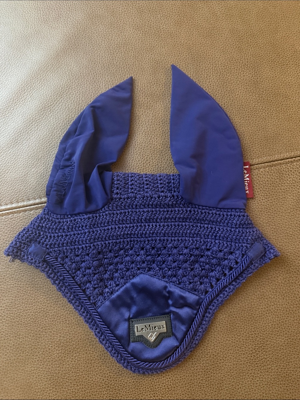 Lemieux Ink Blue Ear Bonnet